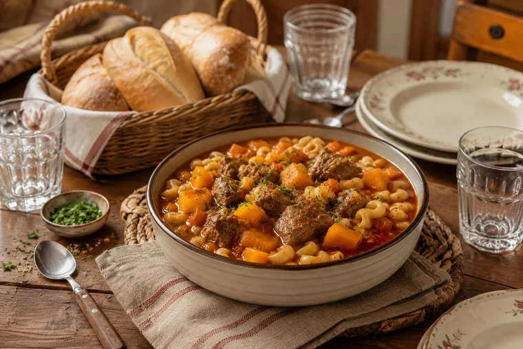 Receta del guiso de lentejas express