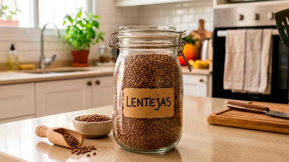 En Julio: el lugar de la casa donde hay que poner un frasco con lentejas