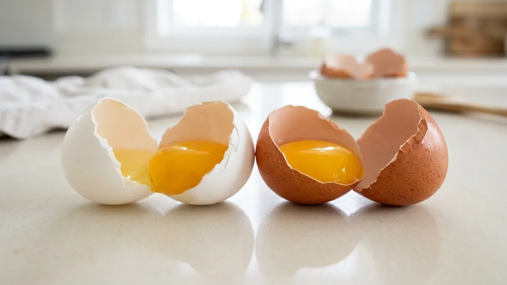 &iquest;Huevos blancos o marrones?