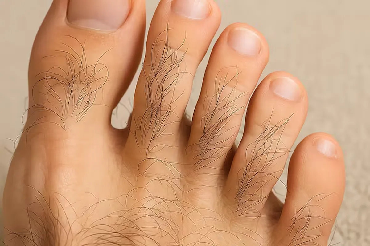 La sorprendente conexi&oacute;n entre los pelos de los pies y tu salud