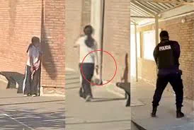 Estos son los videos de la nena que entró armada a la escuela en La Paz,  disparó y se atrincheró