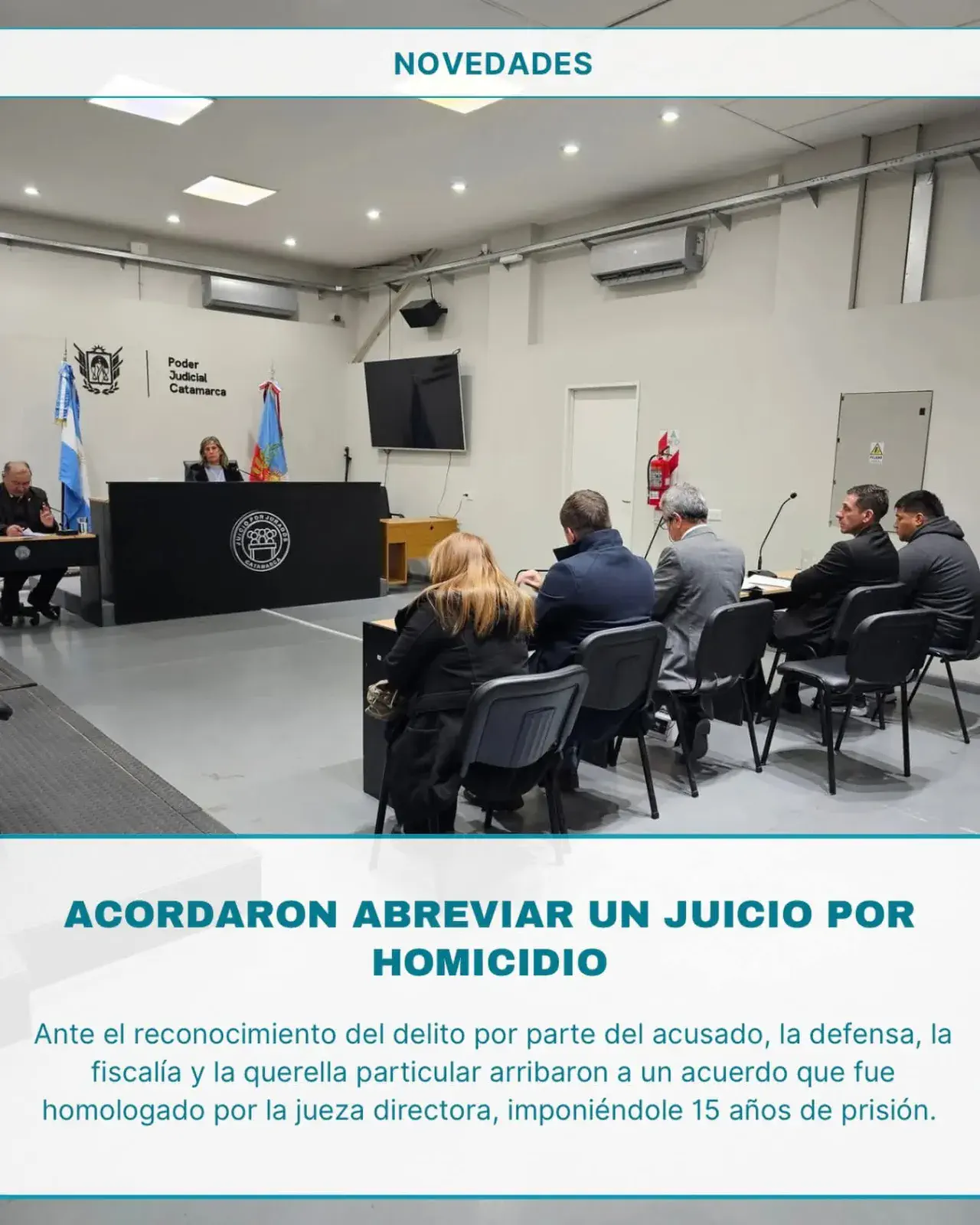 15 años de prisión: acordaron abreviar un juicio por homicidio