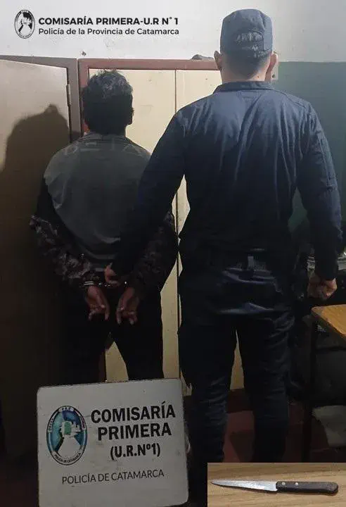 Agredió a una jovencita y la amenazó de muerte con un cuchillo
