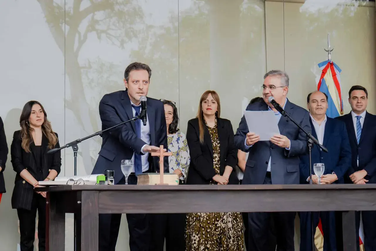 Alberto Natella asumió como ministro de Gobierno, Seguridad y Justicia