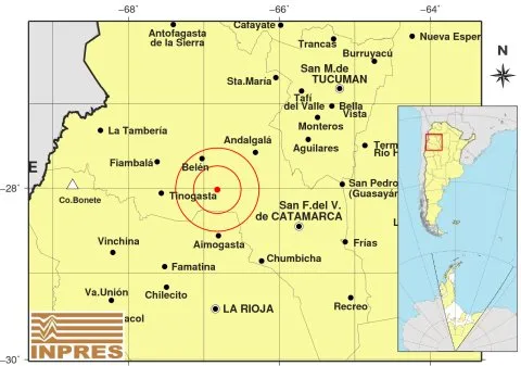 Alerta amarilla por vientos de hasta 100 km/h en Catamarca y 8 provincias para hoy