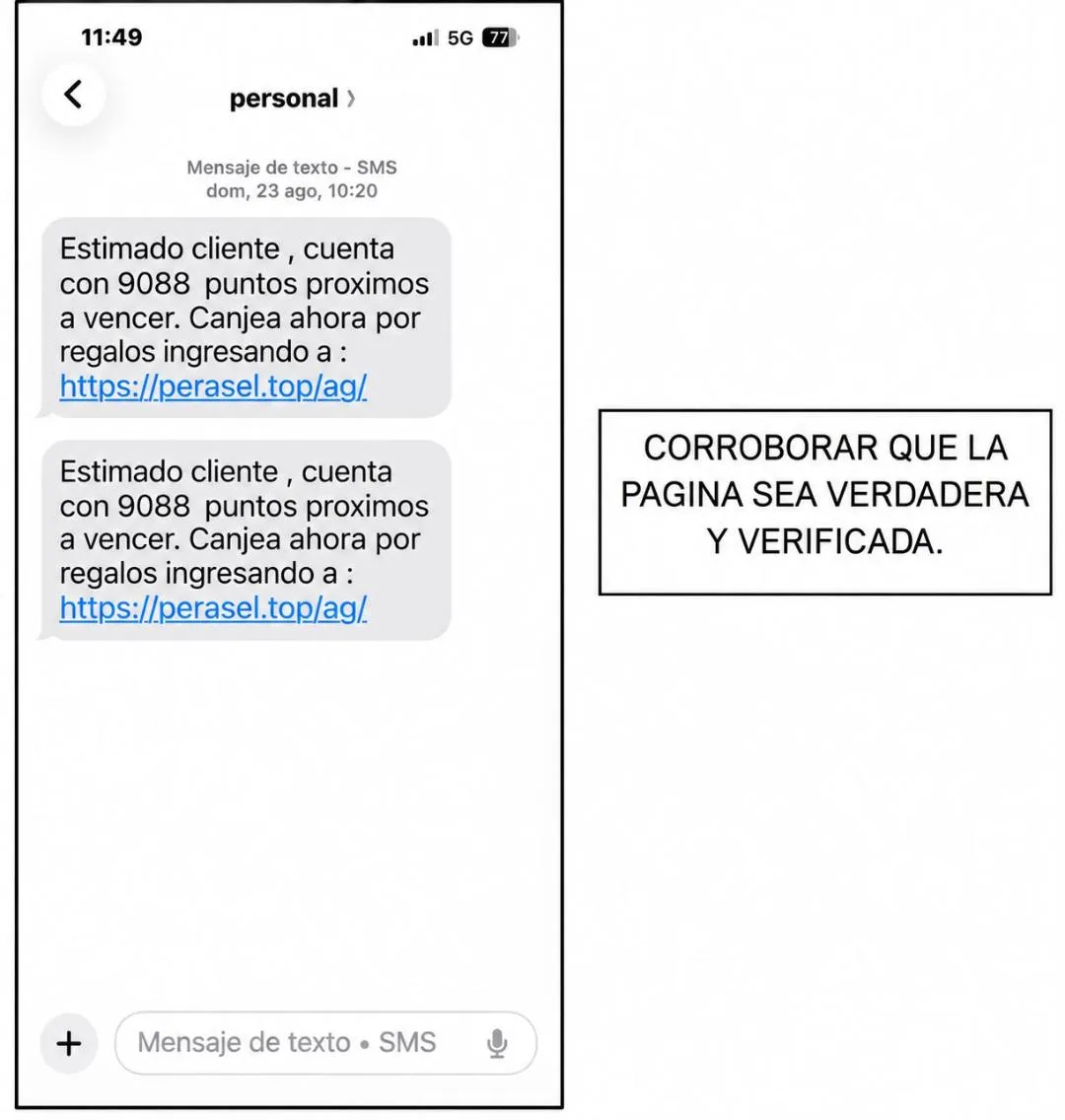 Alertan por estafas a catamarqueños