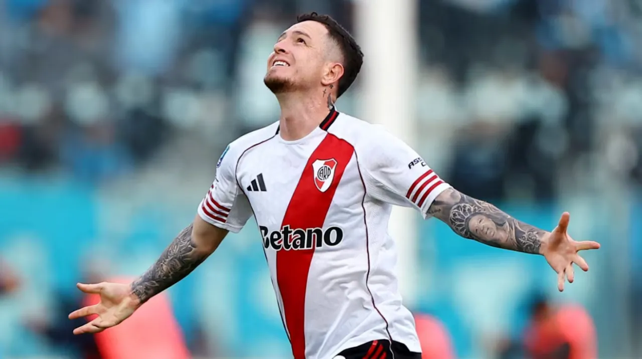 Malas noticias en River: Aníbal Moreno se lesionó