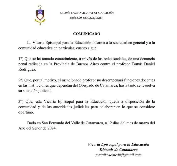 Apartan a Profesor denunciado por abuso sexual