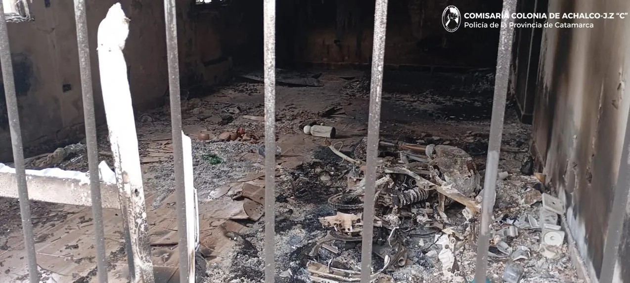 Arde la Cámara de Diputados