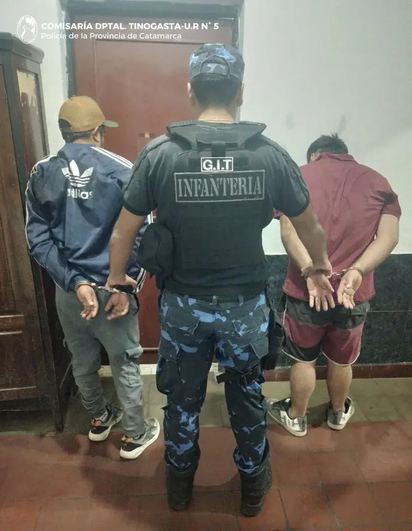 Arrestan a dos personas en un local bailable de Tinogasta