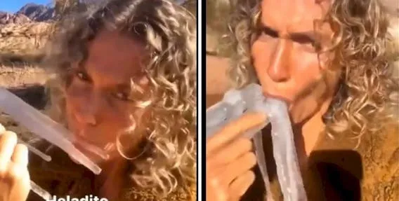 Aspira a ser modelo a pesar de tener una pierna de 45 kilos