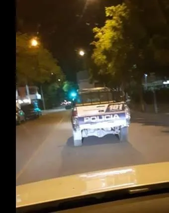 Automovilista chocó contra un poste del tendido eléctrico en Santa María