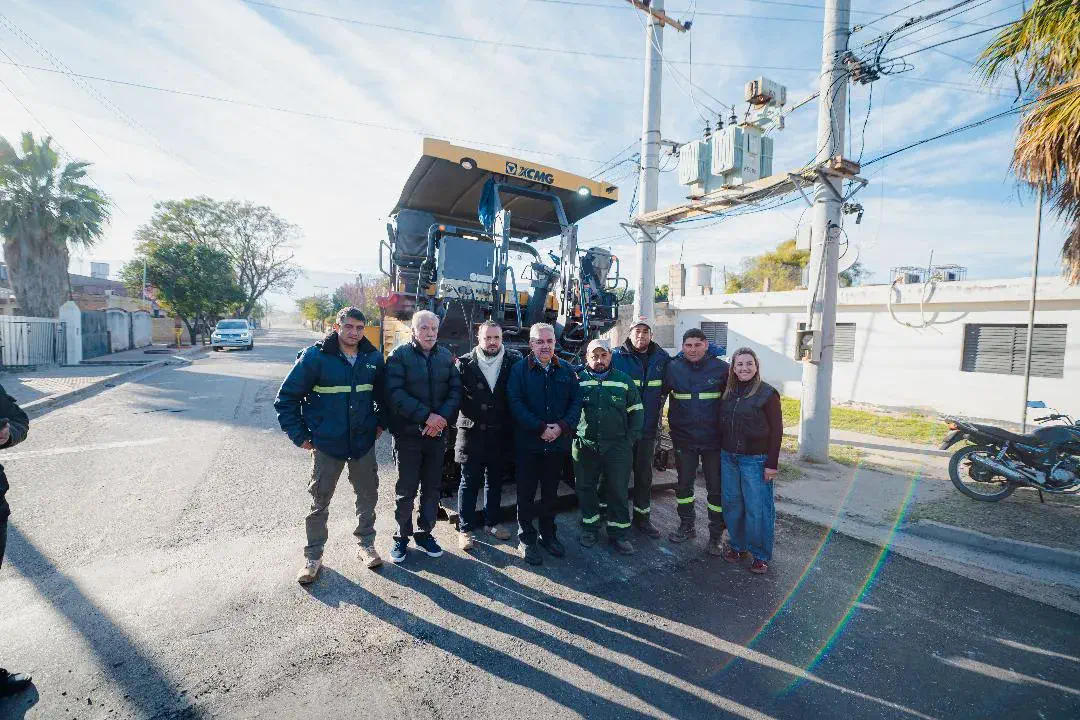Avanzan obras de urbanización y pavimentación en diferentes sectores de Valle Viejo