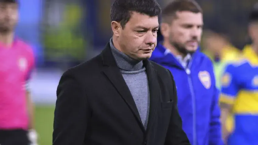 Battaglia y su picante posteo de despedida de Boca