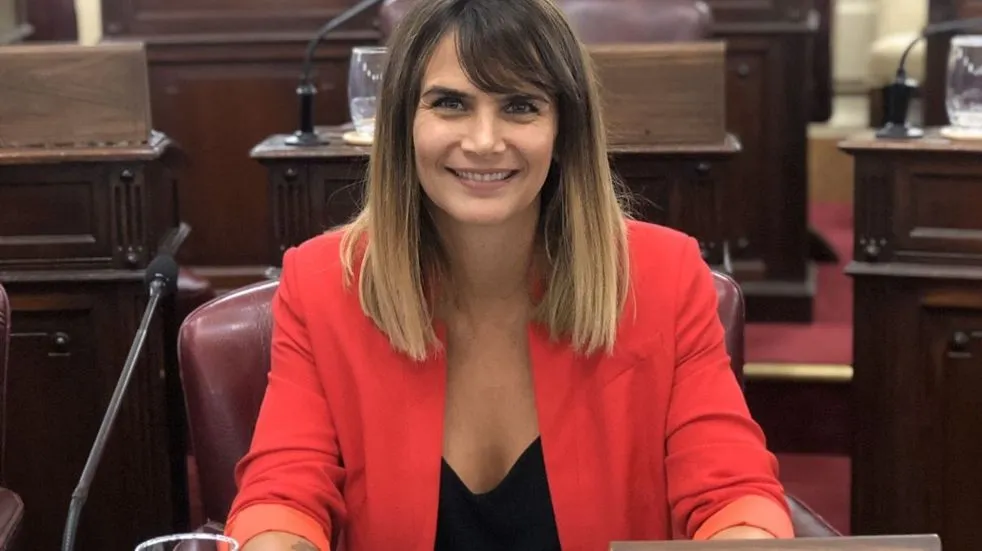 Blasia fue recibida por funcionarias nacionales