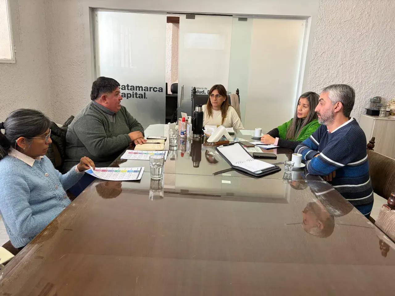 Cambio demográfico: Salud Municipal articula acciones con el Conicet, la UNCA y el Gobierno Provincial