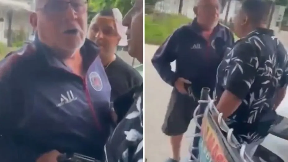 Camioneta embistió a una mujer en pleno centro