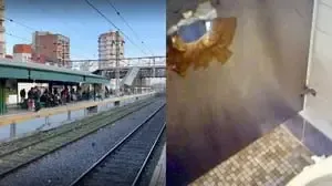 Carretón que era tirado por una camioneta, chocó a un ciclista