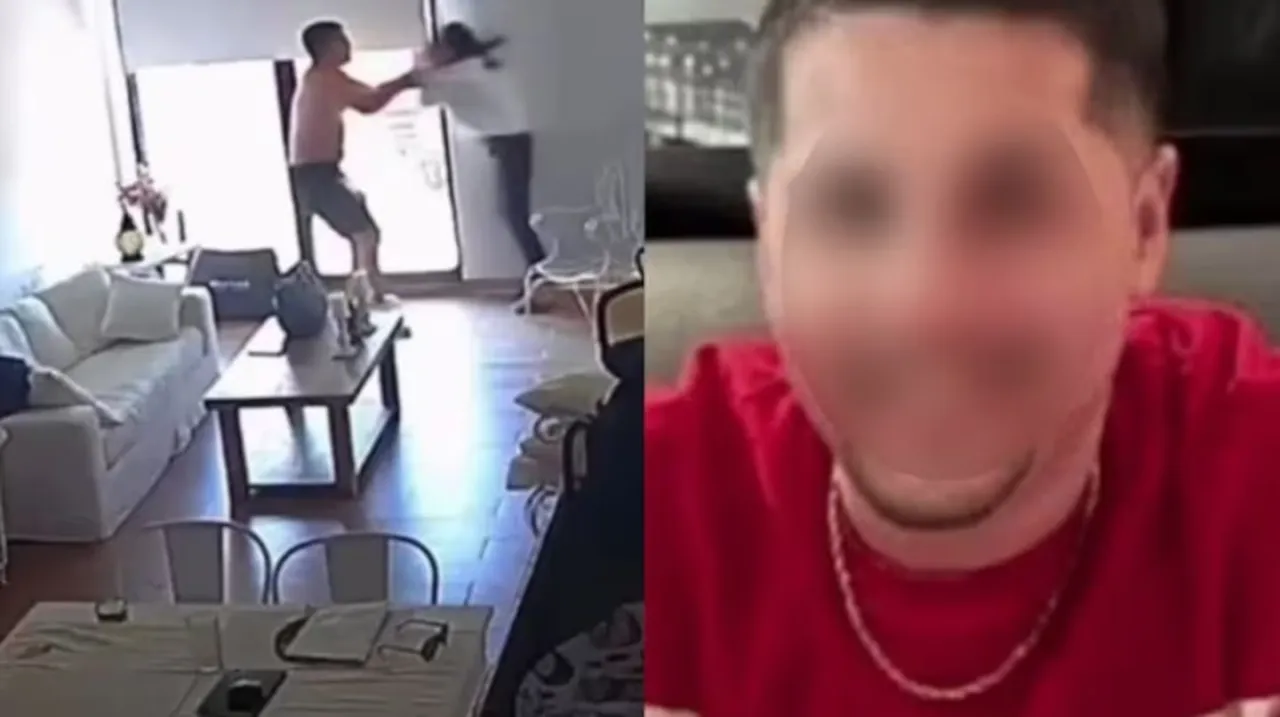 Causó un desorden, intentó meterse al local y se desnudó frente a la propietaria