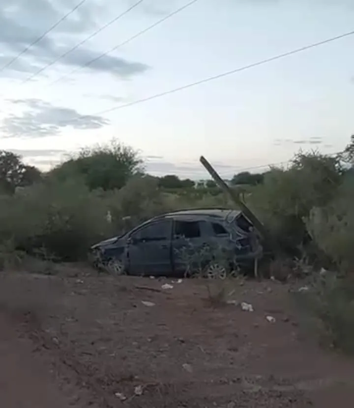 Chocó a un Sargento y comenzó una persecución en la Quebrada de Moreira