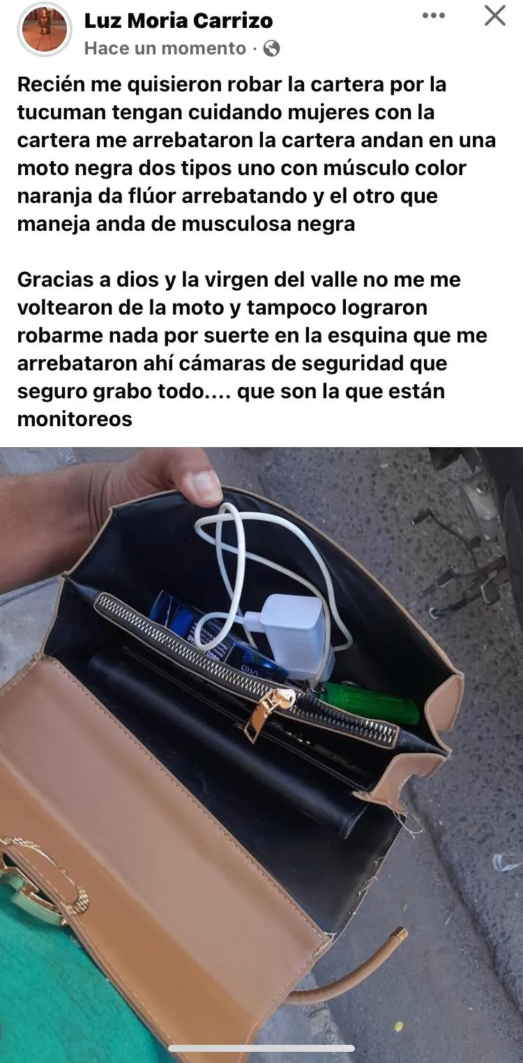 Ciclista lesionada en un siniestro vial en Fray Mamerto Esquiú