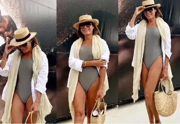 Con una ínfima microbikini, Flor de la V fulminó al verano con su pose