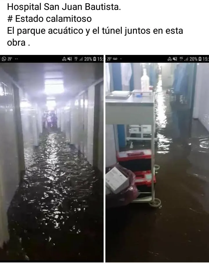 Cortaron el Camino de la Virgen
