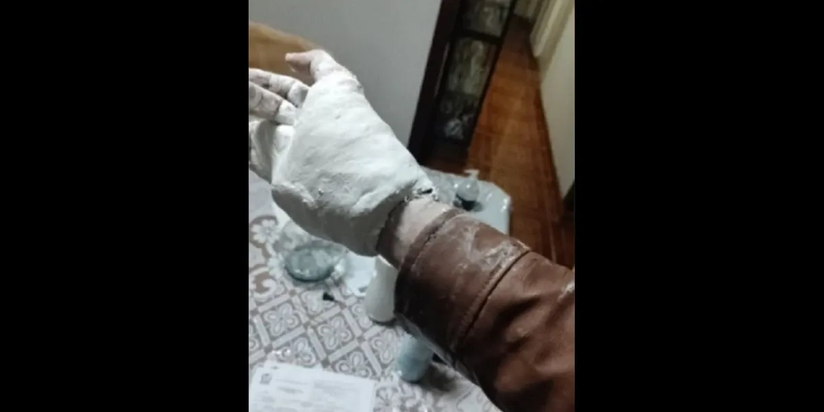 Corte de calle en el centro, reclamando justicia para supuestos abusadores