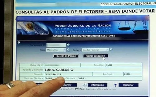 Cronograma de votación del Frente De Todos