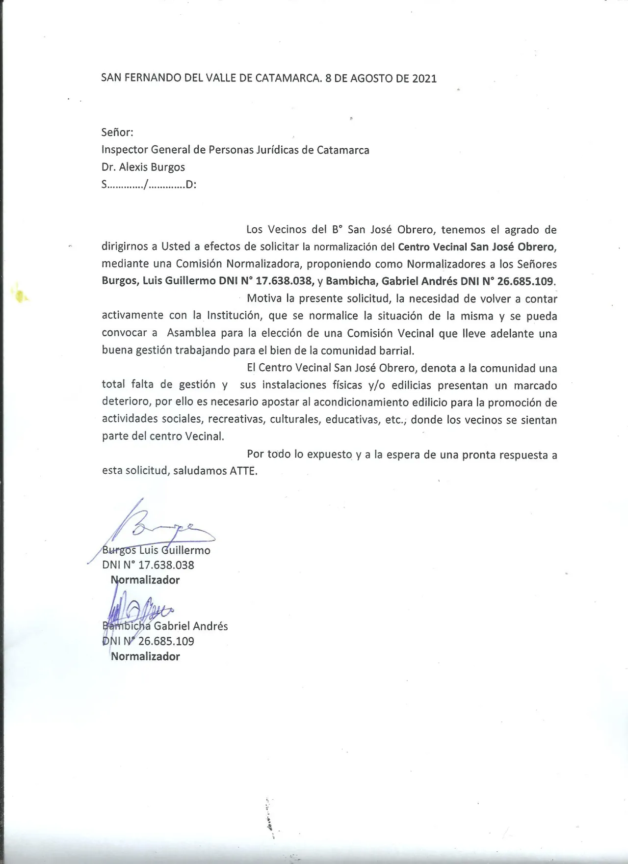 Desesperado pedido de una mujer que teme por su seguridad