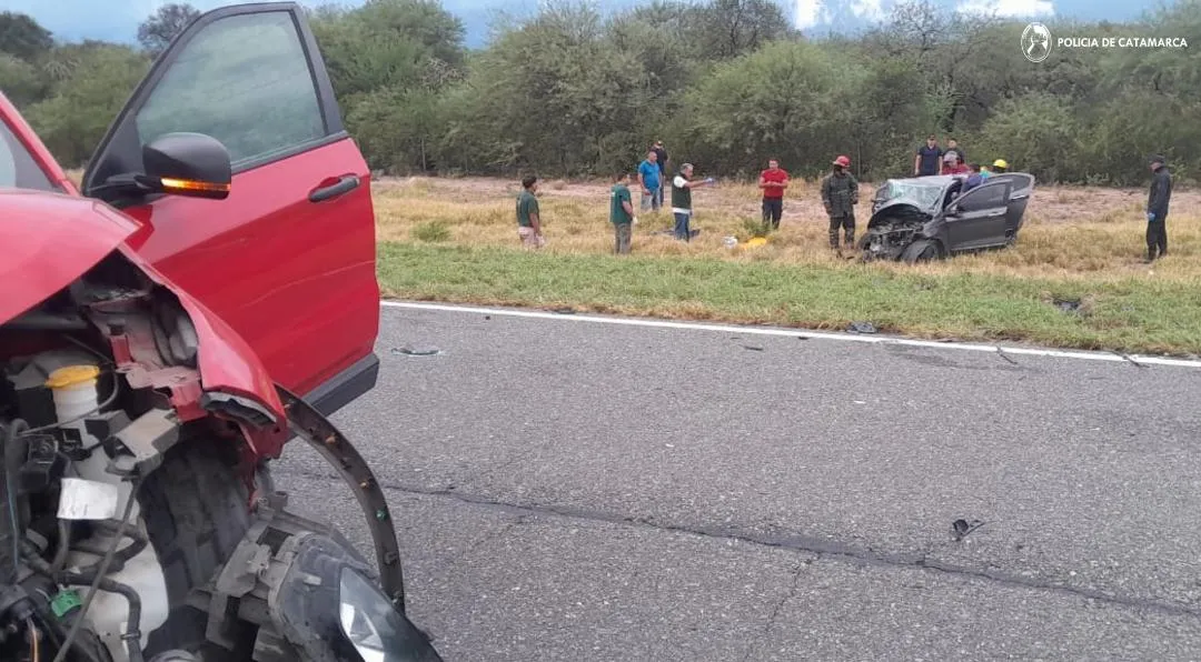 Docentes colisionaron con un motociclista
