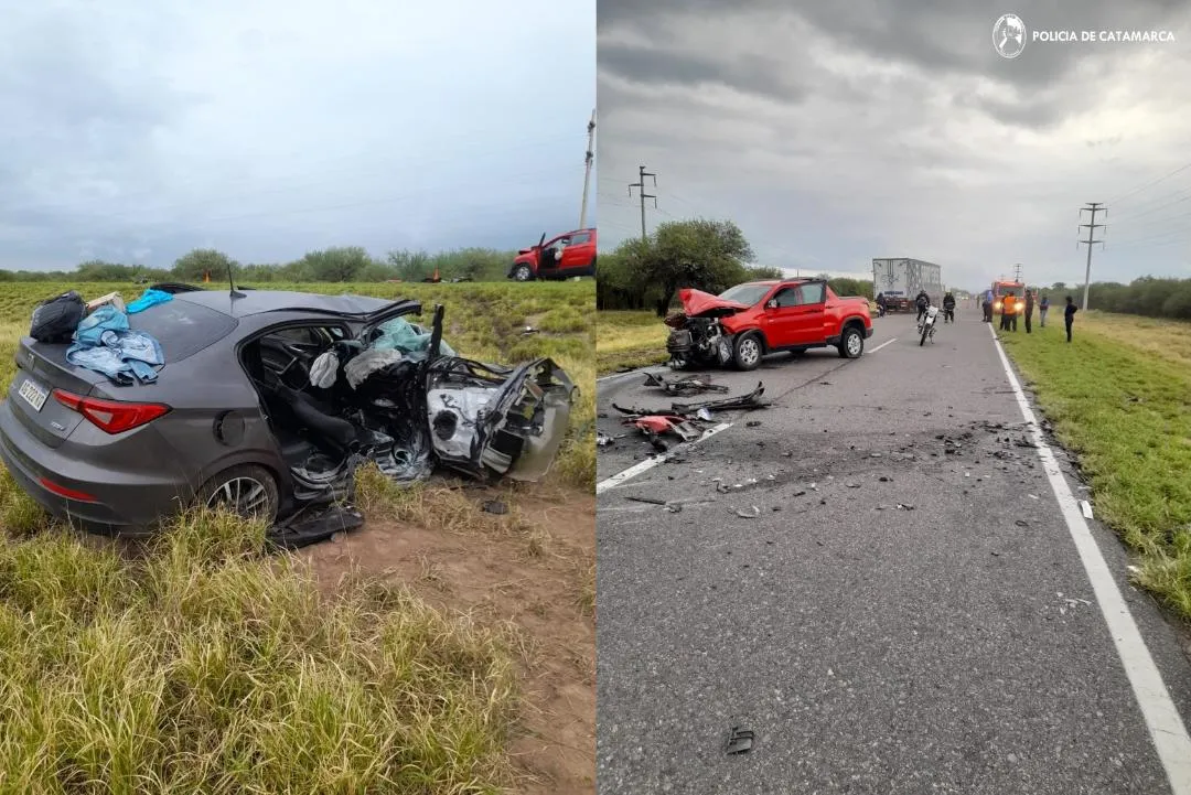 Docentes colisionaron con un motociclista