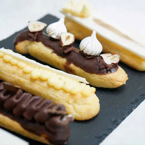 Eclair rellenos