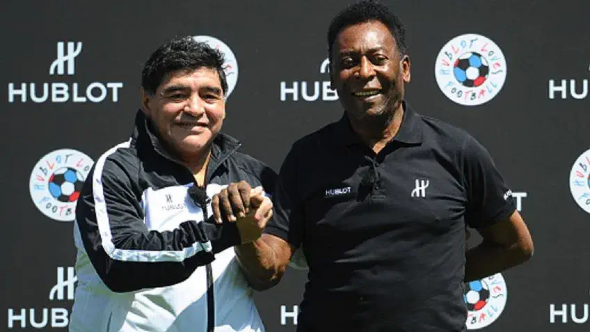 El conmovedor mensaje de Pelé para Diego Maradona que hace llorar a todos