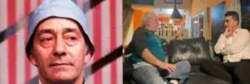 El fantasma de "El Negro" Olmedo apareció cuando hablaban de él en una entrevista. Video