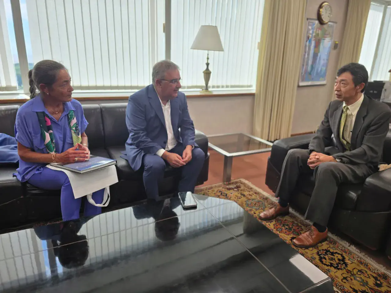 El Gobernador se reunió con el Embajador de Japón para reforzar la agenda de cooperación