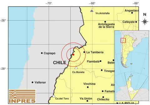 Se registraron dos sismos durante las últimas horas