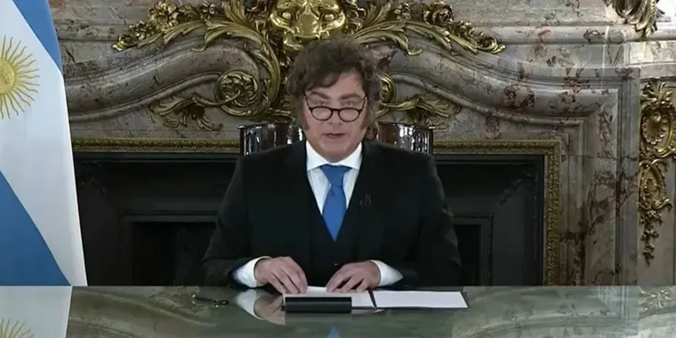 El llamativo resultado del rating de la cadena nacional en la que Milei reclamó por las islas Malvinas
