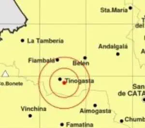 El Oeste catamarqueño sacudido por un sismo