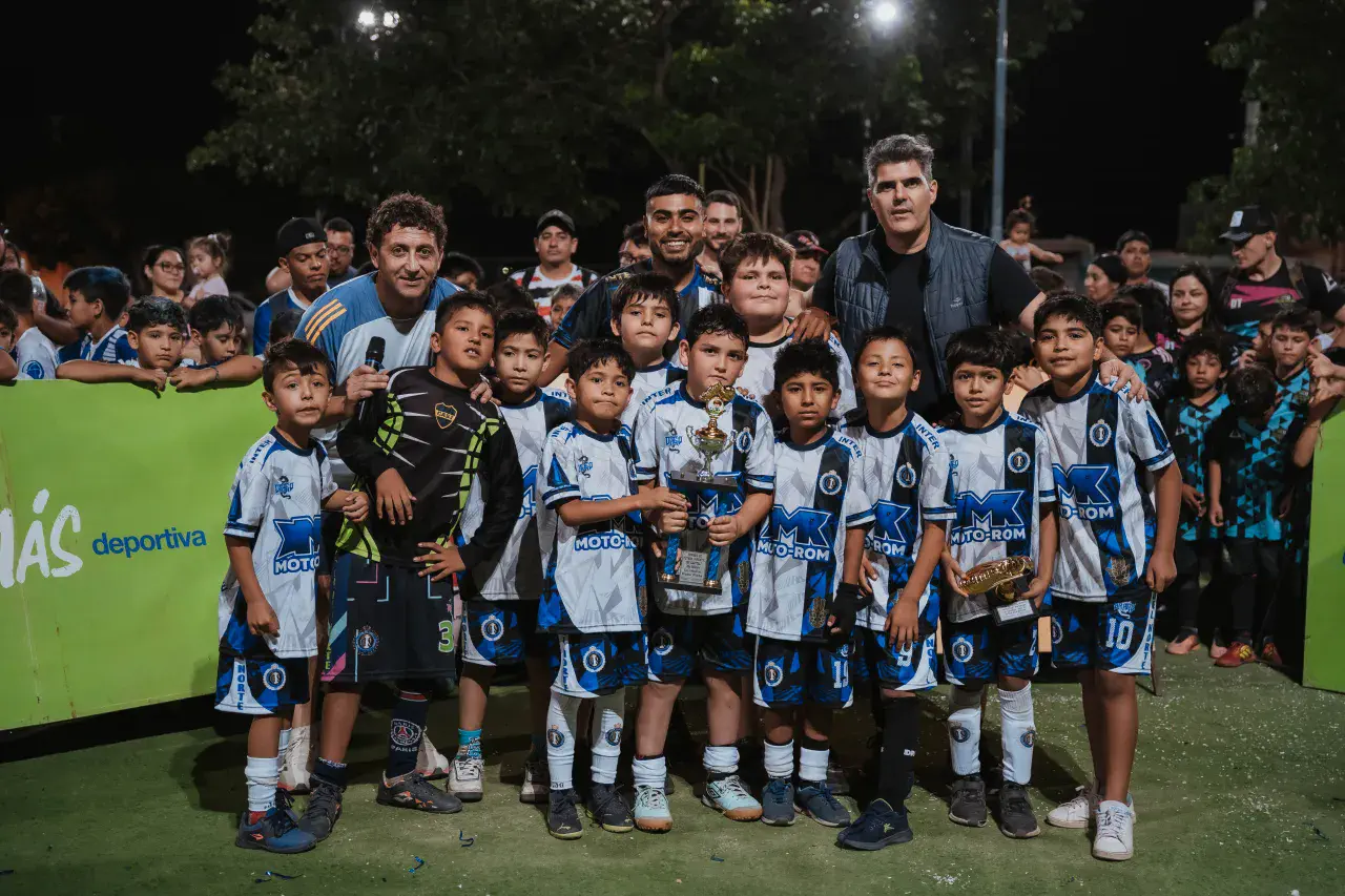 El Torneo de fútbol infantil “Mi Capital” ya tiene sus campeones