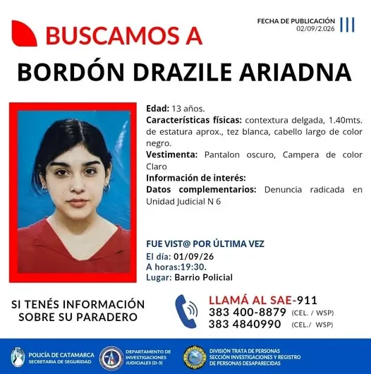 Localizaron a la adolescente buscada
