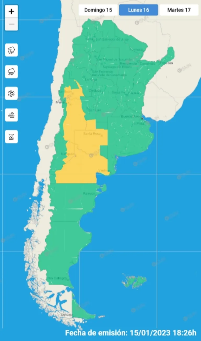 Estado de rutas