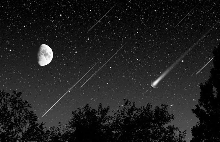 Este martes se podrá ver la lluvia de estrellas del cometa Halley