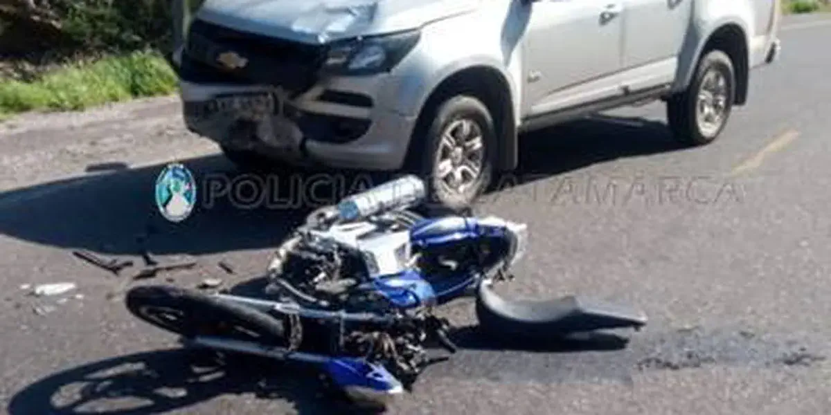 Falleció motociclista que sufrió un accidente en la Quebrada de Moreira