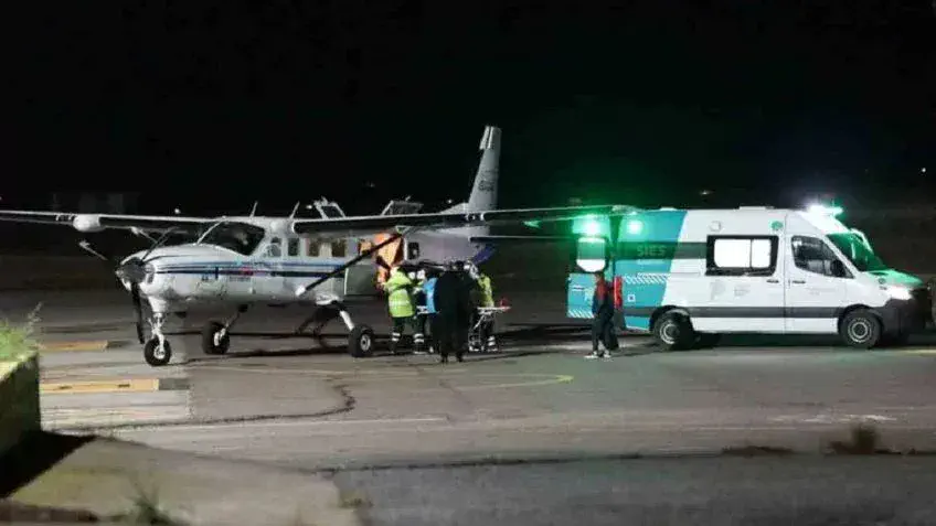 Feroz ataque de tres rottweiler a un niño que pelea por su vida y debió ser trasladado en avión sanitario