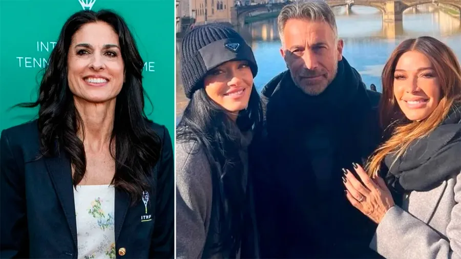 Gabriela Sabatini reveló quién es su verdadera familia tras pelearse con su hermano