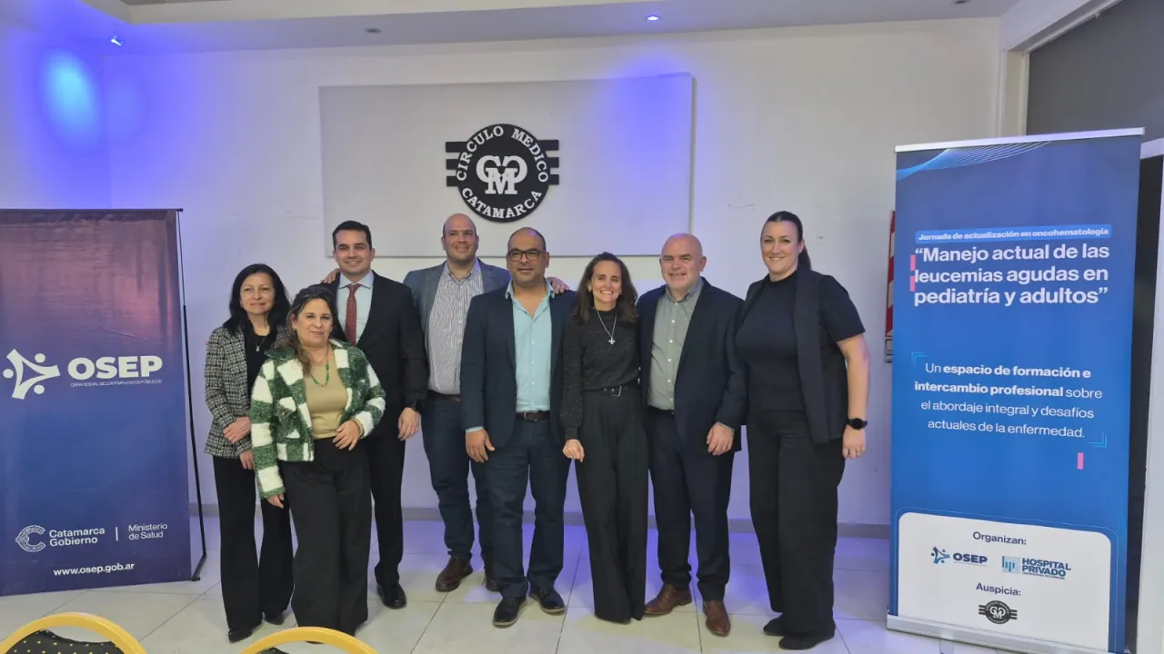 Importante convocatoria en la Jornada de Actualización en Oncohematología organizada por OSEP