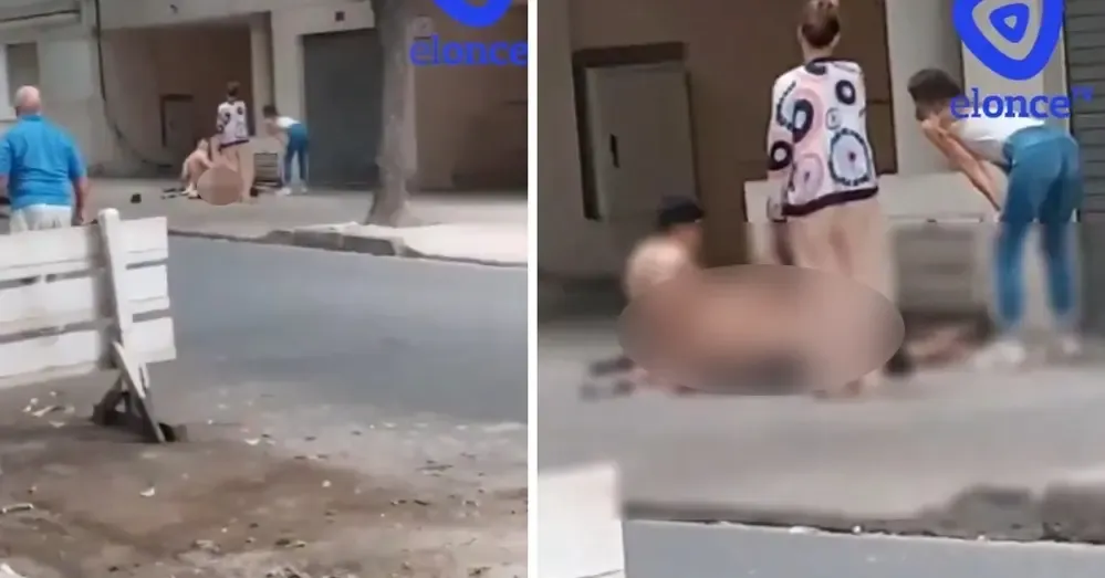 Incendio en un hotel: el desesperado intento de escapar saltando por las ventanas