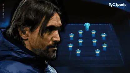 La formación de Boca vs. Central Córdoba