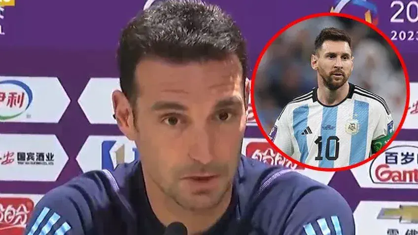 La importante aclaración de Scaloni sobre la frase de Messi y el Mundial 2026